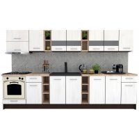 Bucatarie MARINA NEW 340 5C Wenge / Decor 8508